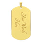 My Son | Believe in yourself - Dog tag