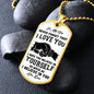 My Son | Believe in yourself - Dog tag