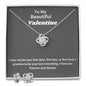 Beautiful Valentine | Love Knot Necklace