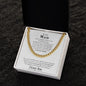 My Man | You are my home - Cuban Link Chain