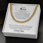 My Man | You are my home - Cuban Link Chain