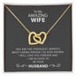 My Amazing Wife | Most Caring Person - Interlocking Hearts
