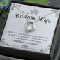 My Badass Wife | I will love you always - Forever Love Necklace