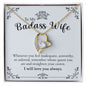 My Badass Wife | I will love you always - Forever Love Necklace