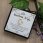 My Badass Wife | I will love you always - Forever Love Necklace