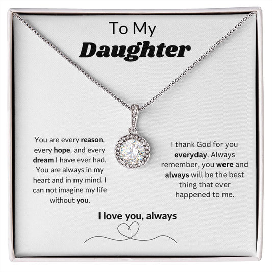 To My Daughter, Eternal Hope Necklace