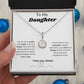 To My Daughter, Eternal Hope Necklace