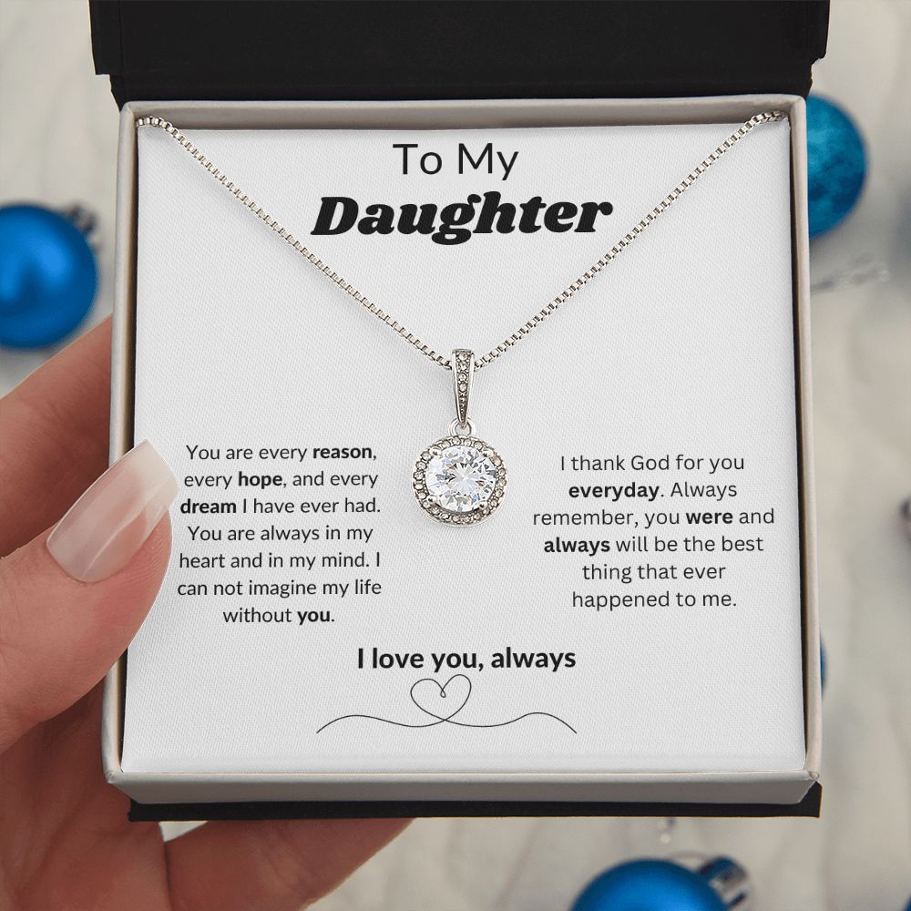 To My Daughter, Eternal Hope Necklace