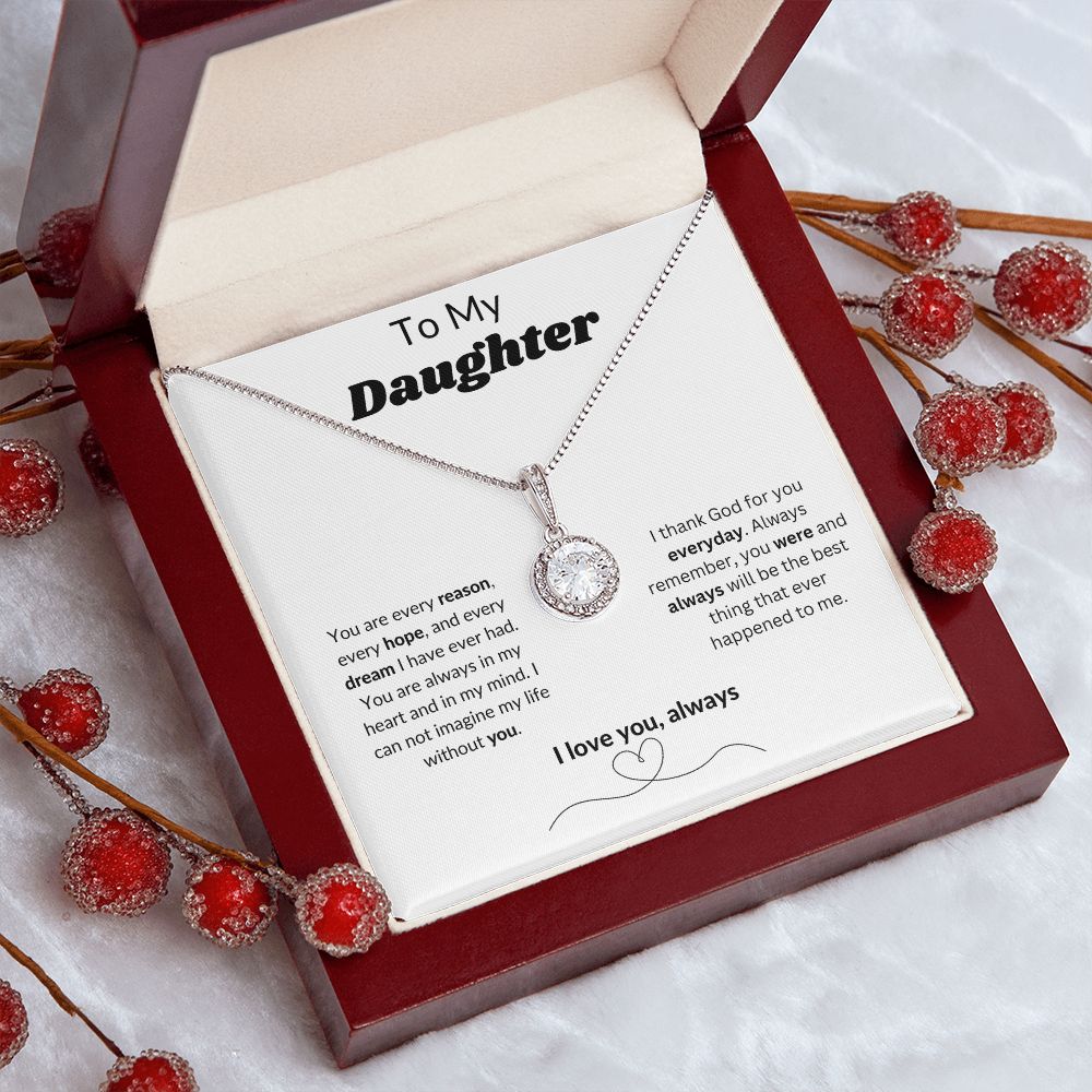 To My Daughter, Eternal Hope Necklace