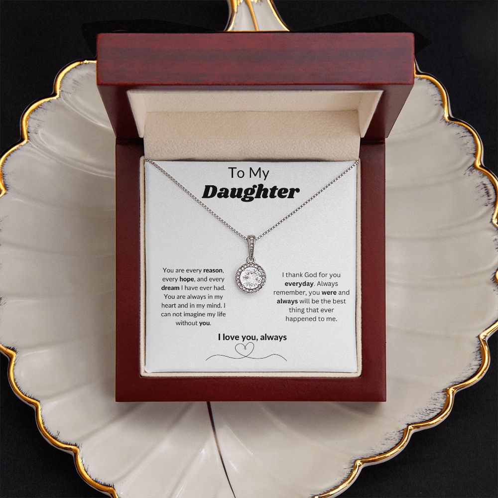 To My Daughter, Eternal Hope Necklace